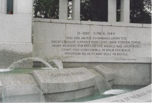 Eisenhower's D-Day inscription